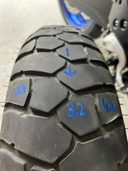 Hinterrad nach 9.157 km