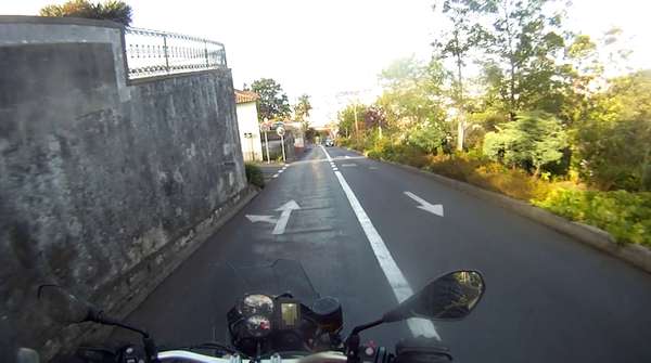Auf der Schlittenstrecke gab es auch Linksverkehr.