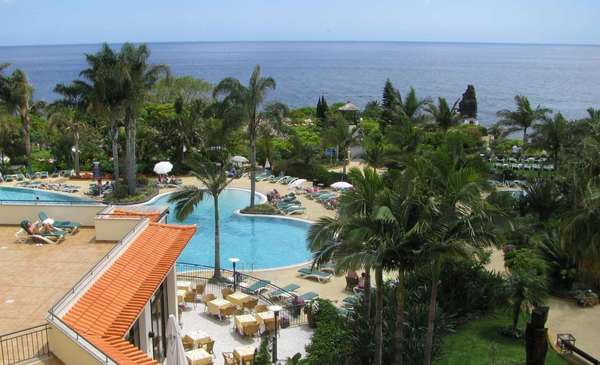 Aussicht von Hotelbalkon