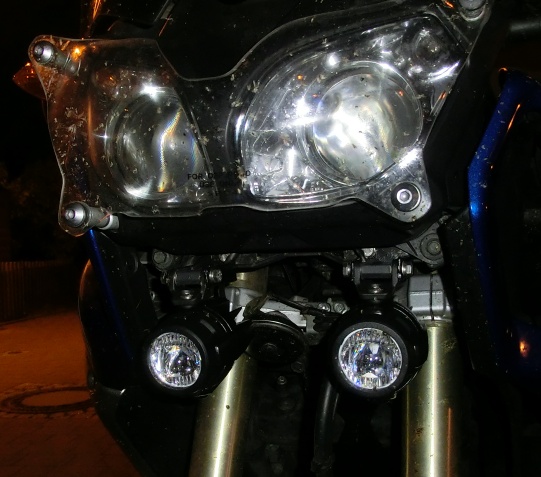 BMW LED-Nebelscheinwerfer an der XT1200Z
