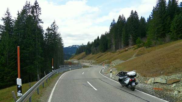 Abfahrt vom Riedberg