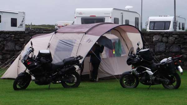 Sturm in Doolin (Atlantikküste)