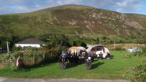 Sonne in Snowdonia (Wales)