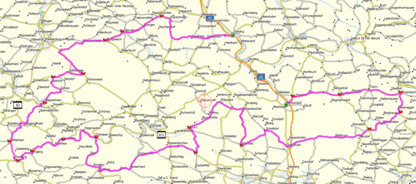 (c) Garmin MapSource 2010