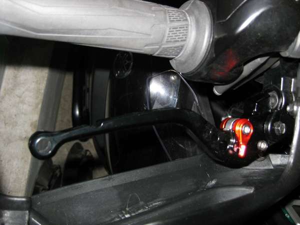 Längenvergleich Kupplungshebel