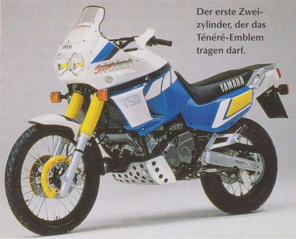 XTZ750 BJ 1989 natürlich in blau
