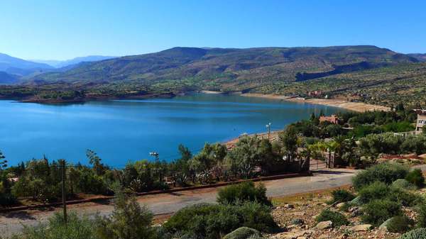 Barrage Bin El Ouidane Staussee
