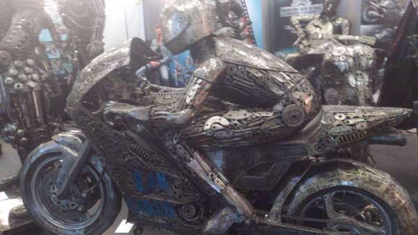 Was man aus Metallresten nicht alles zaubern kann.