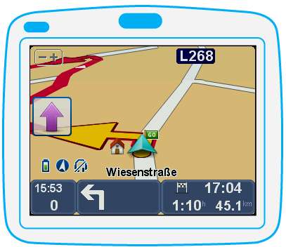 "Zum nächsten Wegpunkt gehen" direkt