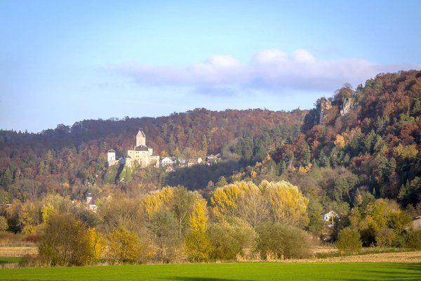 Burg Kipfenberg ohne schönes Motorrad