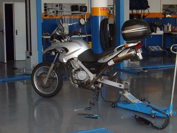 Nach einer Stunde in der Werkstatt