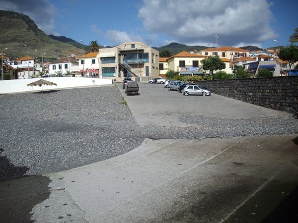 Alte Waalrutsche in Canical