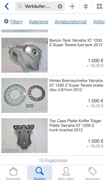 Die 1.000€ liebt der Verkäufer!