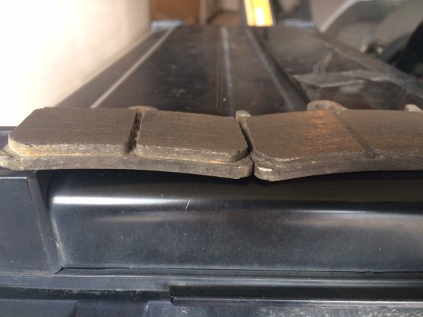 Bremsbeläge vorn 94.000 km