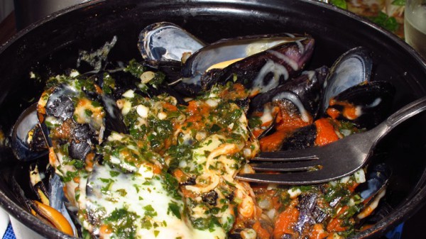 Muscheln nach Art von Bonifacio